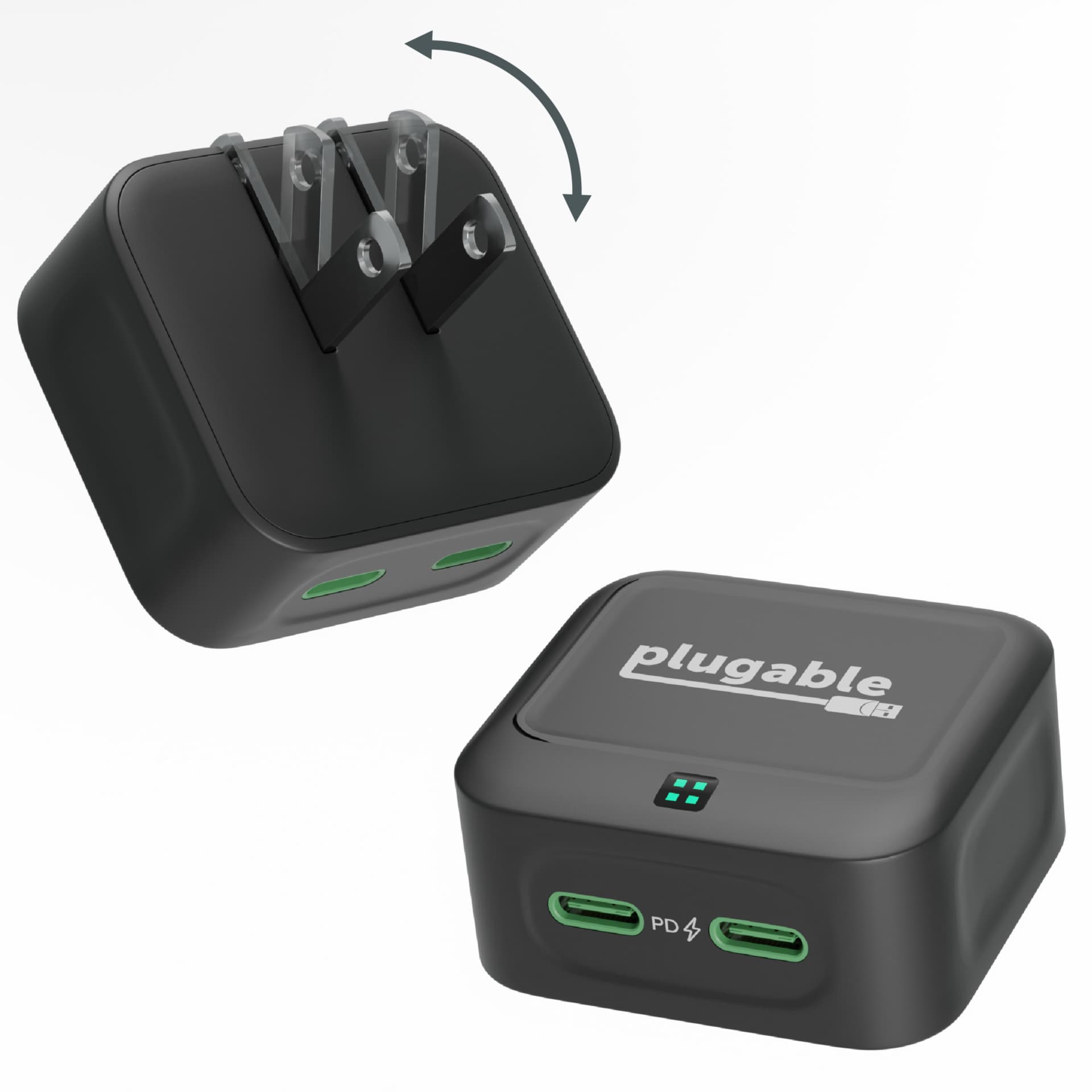 Plugable power adapter - 24 pin USB-C - 40 Watt