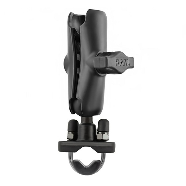 RAM Mounts Handlebar U-Bolt Mount with Double Socket Arm