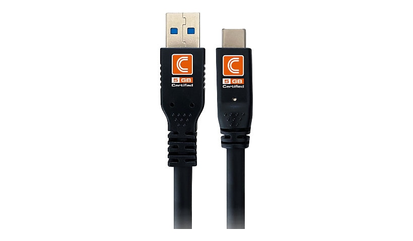 Comprehensive Pro AV/IT Integrator Series - USB-C cable - USB Type A to 24 pin USB-C - 15 ft