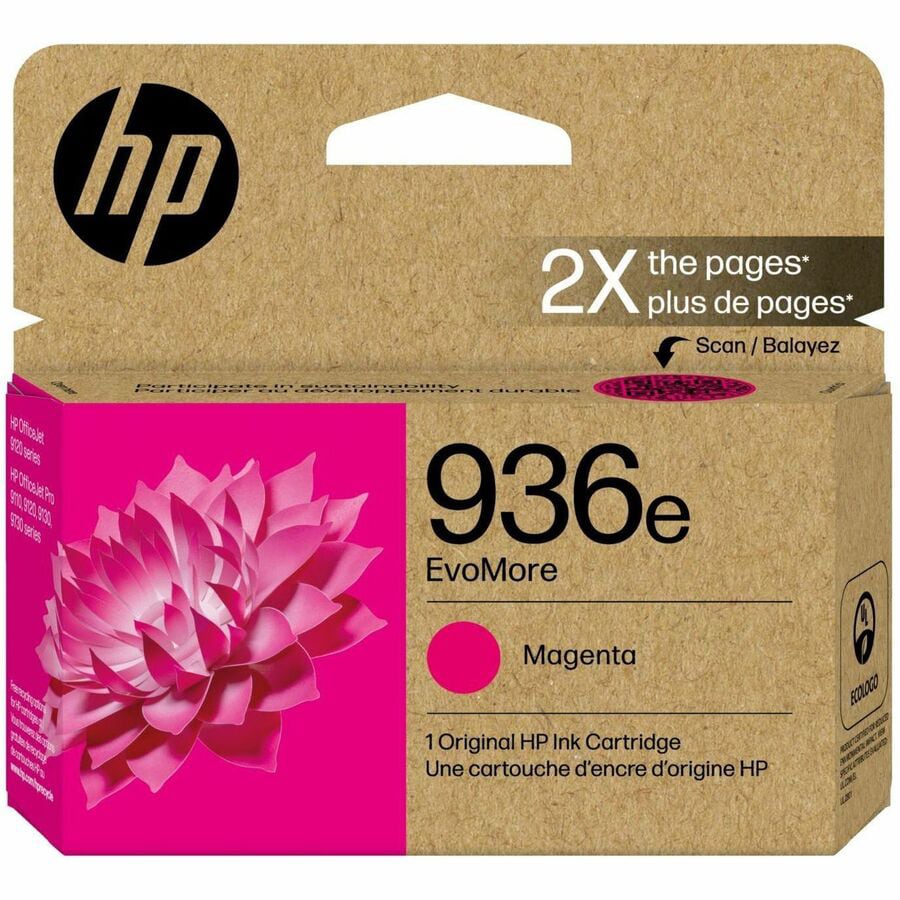 HP EvoMore 936e Original High Yield Inkjet Ink Cartridge - Magenta - 1 Pack