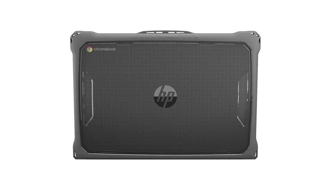 MAXCases Extreme Shell-F2 Slide Case for Fortis 11" G10 and G8/G9 Clamshell Chromebook - Gray
