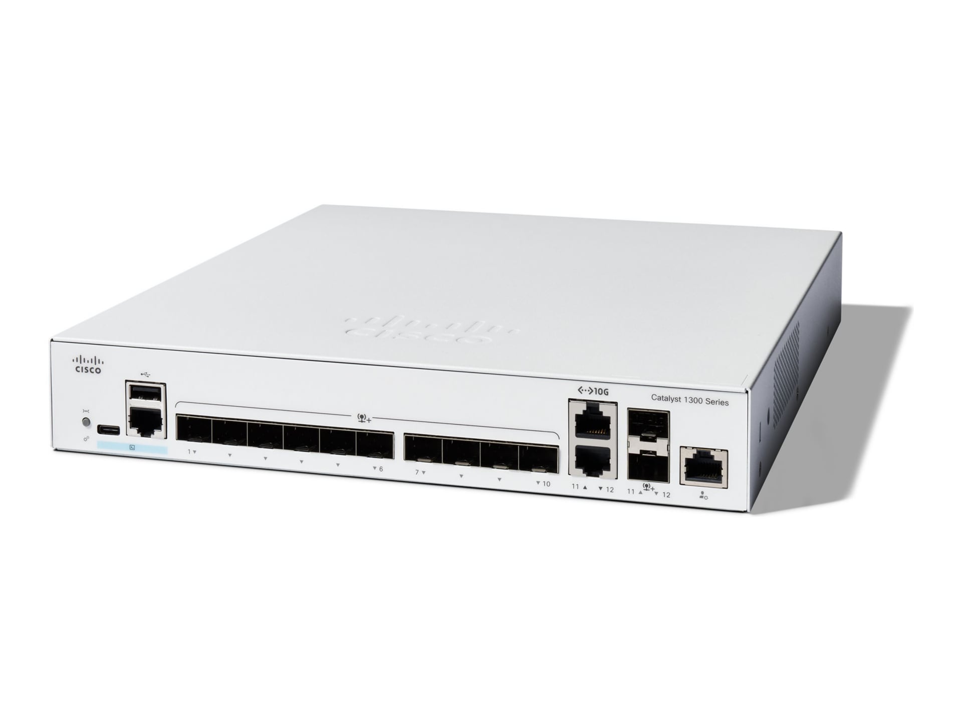 Cisco Catalyst 1300-12XS - switch - 12 ports - smart - rack-mountable