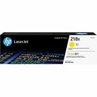 HP 218X Original High Yield Laser Toner Cartridge - Yellow - 1 Each