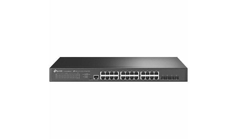 TP-Link TL-SG3428X-M2 - JetStream 24-Port 2.5GBASE-T L2+ Managed Switch with 4 10GE SFP+ Slots