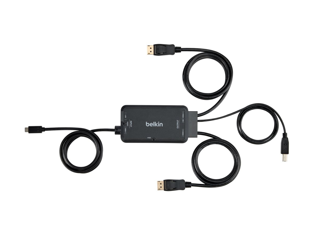 Belkin - docking station - USB-C 3.1 Gen 2 - 2 x DP - 1GbE - TAA Compliant