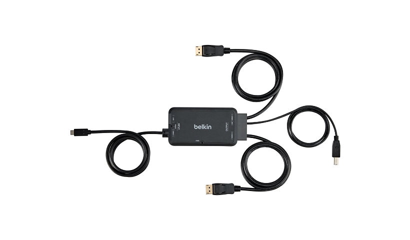 Belkin - docking station - USB-C 3.1 Gen 2 - 2 x DP - 1GbE - TAA Compliant
