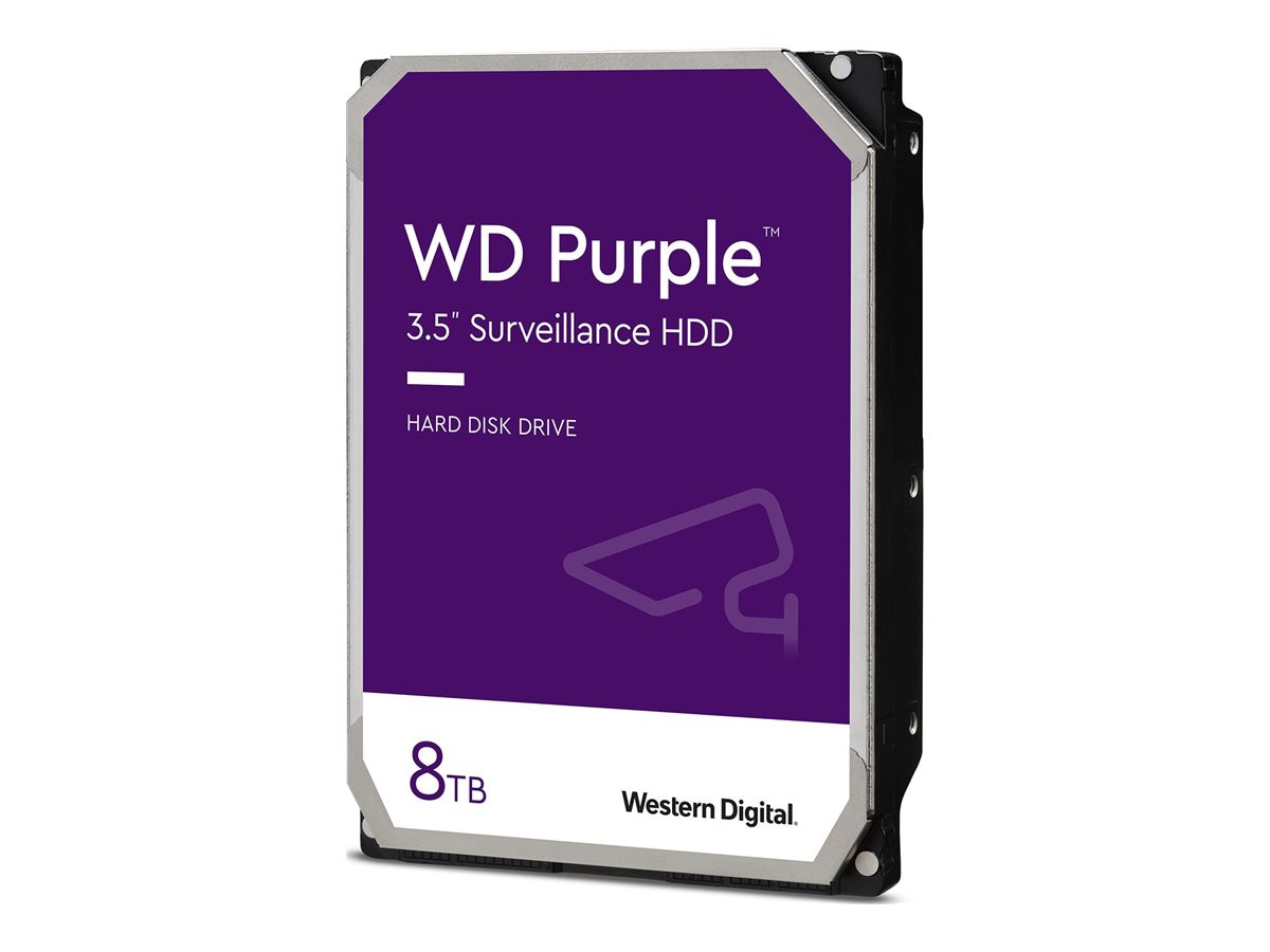 WD Purple WD85PURZ - disque dur - 8 To - SATA 6Gb/s