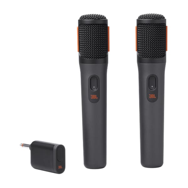 JBL PartyBox Two-Person Wireless Microphone System - Black