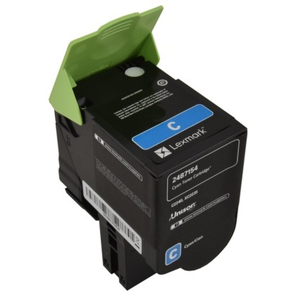 Lexmark - cyan - original - toner cartridge