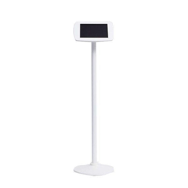 Bouncepad Floorstand Kiosk with USB Cable for Gen6 iPad Mini Tablet - White