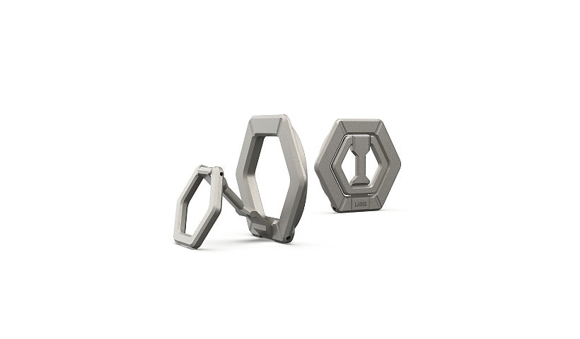 UAG Magnetic Ring Grip and Kickstand for MagSafe Devices/Cases - Titanium