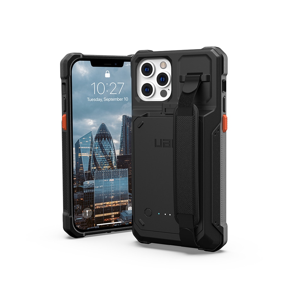 UAG Rugged Workflow Battery Case for iPhone 15 - Black