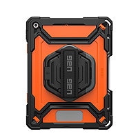 UAG Case for iPad 10.2 (7/8/9th,Gen) wKS, HS, Screen Protector - Orange/Black