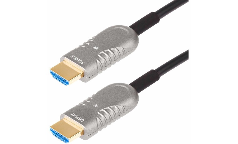 StarTech 30ft (9.1m) HDMI 2.1 Hybrid Active Optical Cable (AOC