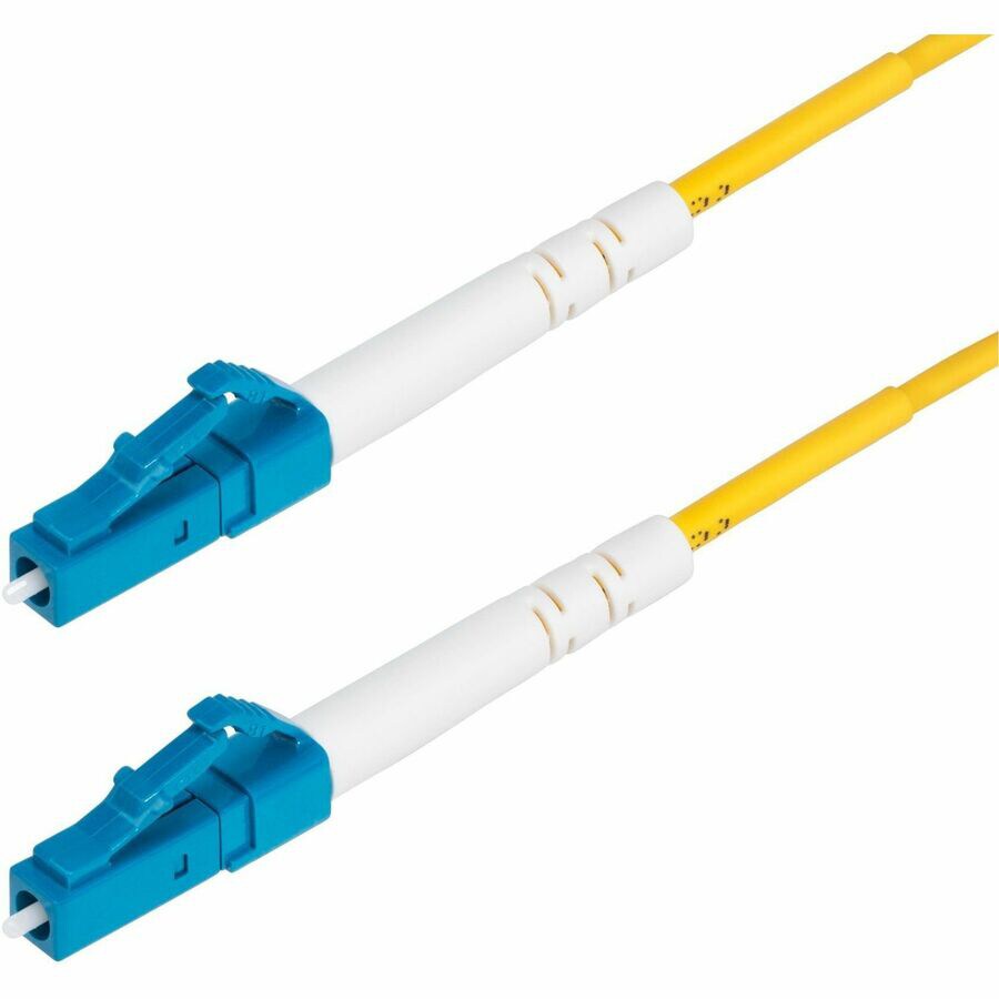 StarTech.com 30m (98.4ft) LC to LC (UPC) OS2 Single Mode Simplex Fiber Optic Cable, 9/125, 40G/100G, LSZH Jumper Cord