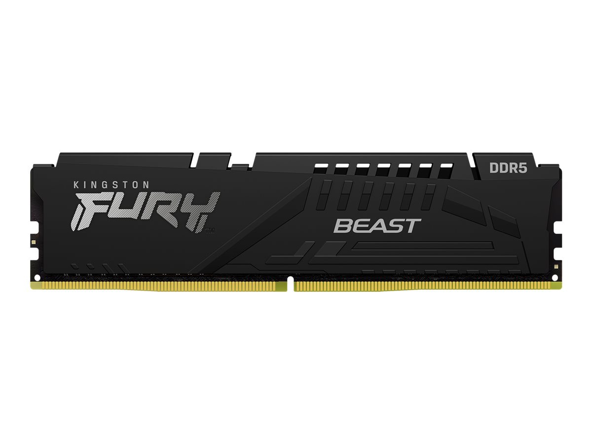 Kingston FURY Beast - DDR5 - kit - 128 GB: 4 x 32 GB - DIMM 288-pin / PC5-41600 - unbuffered
