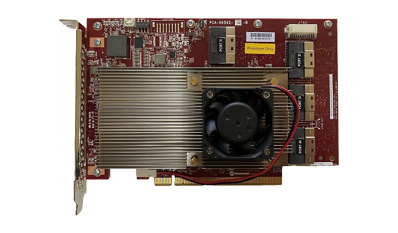 Microchip SmartRAID SR932i-p - storage controller (RAID) - SATA 6Gb/s / SAS 24Gb/s / PCIe 4.0 (NVMe) - PCIe 4.0 x16