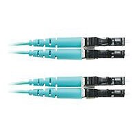 Panduit Opti-Core patch cable - 15 m - aqua