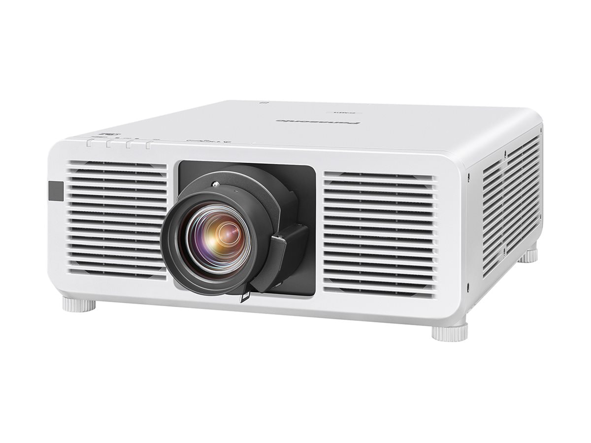 Panasonic PT-REZ12LWU7 - DLP projector - no lens - LAN - white