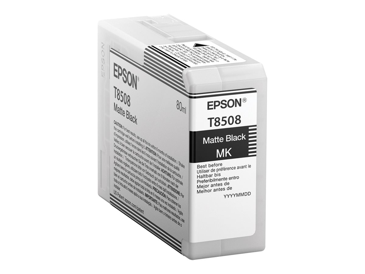 Epson T8508 - matte black - original - ink cartridge