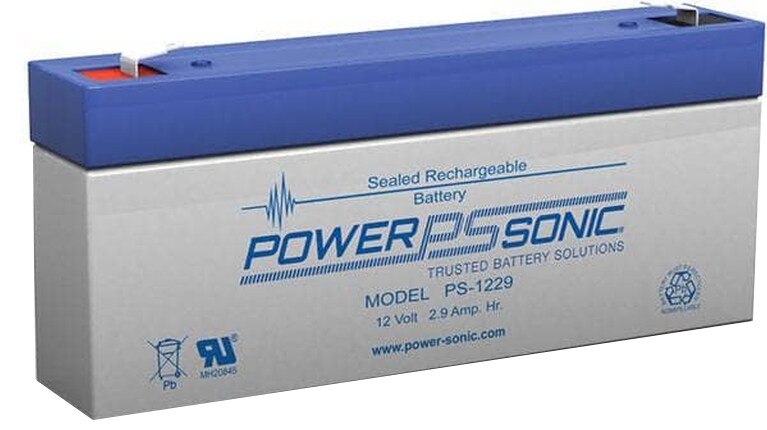 Power-Sonic PS Series 12V 2.9Ah Battery