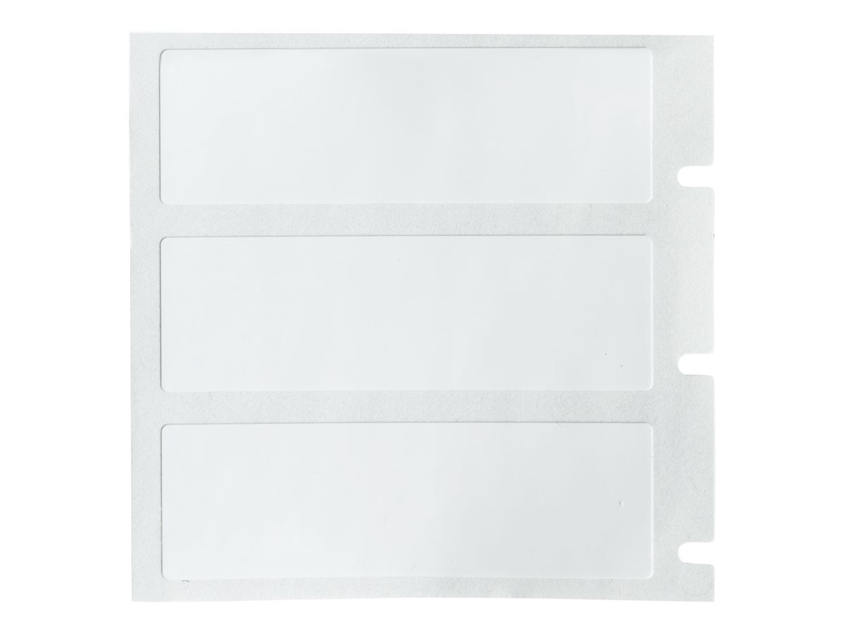 Brady WorkHorse Series - labels - glossy - 100 label(s) - 25.4 x 12.7 mm