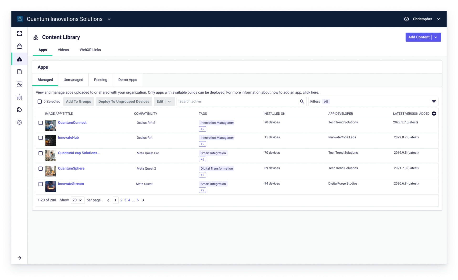 Thumbnail 4 of 6 for ArborXR Device Management Subscription - 1 Year - Enterprise Plan