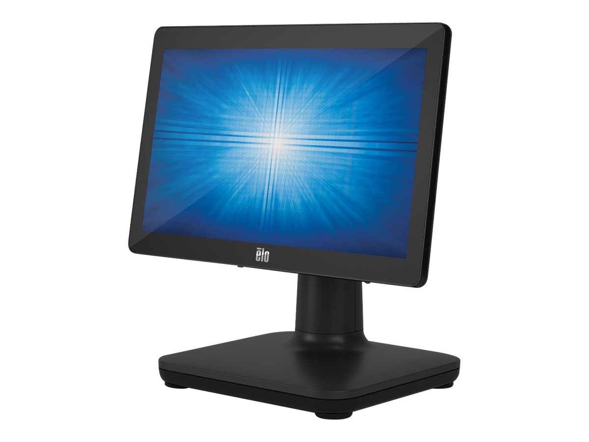 EloPOS System i3 - with Wall Mount & I/O Hub - all-in-one - Core i3 9100TE 2.2 GHz - 8 GB - SSD 128 GB - LED 15.6"
