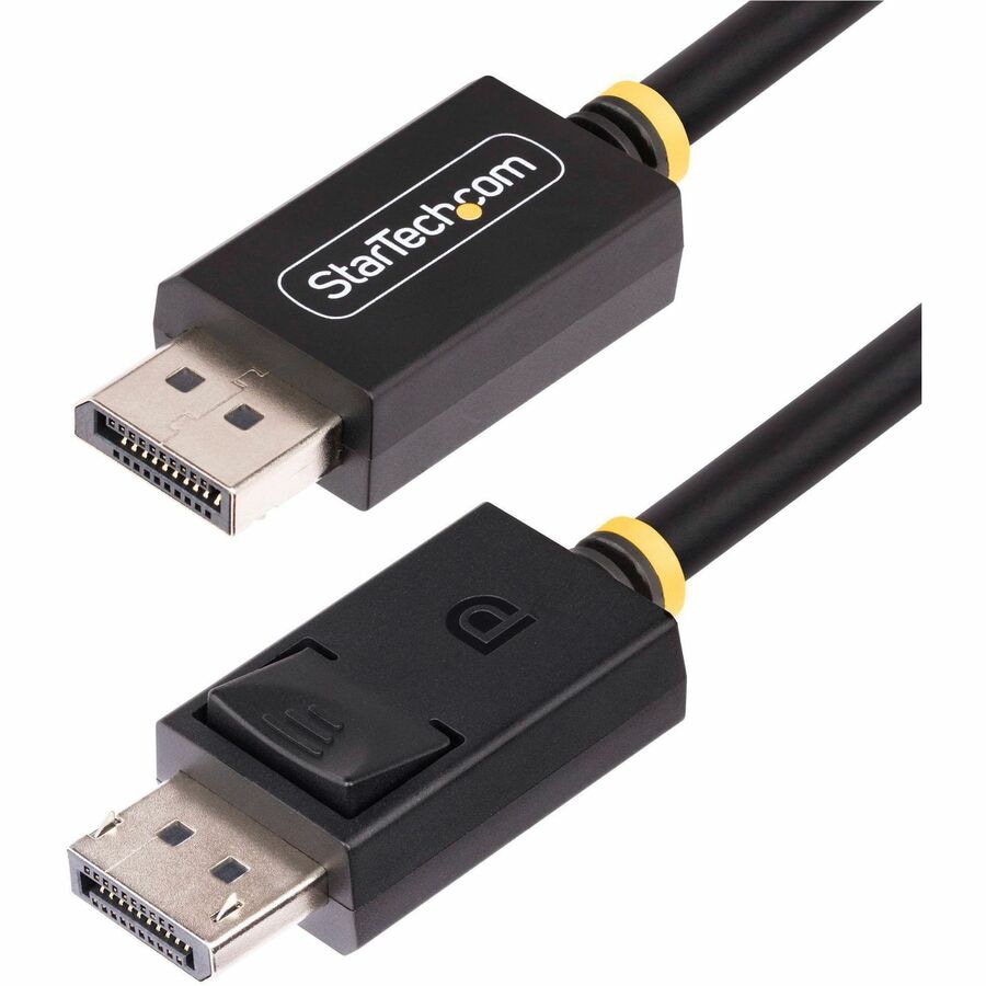 StarTech.com 3ft DisplayPort 2.1 Cable, VESA Certified DP80 DisplayPort Cable w/UHBR20/HDR/DSC 1.2a/HDCP 2.2, 16K/8K