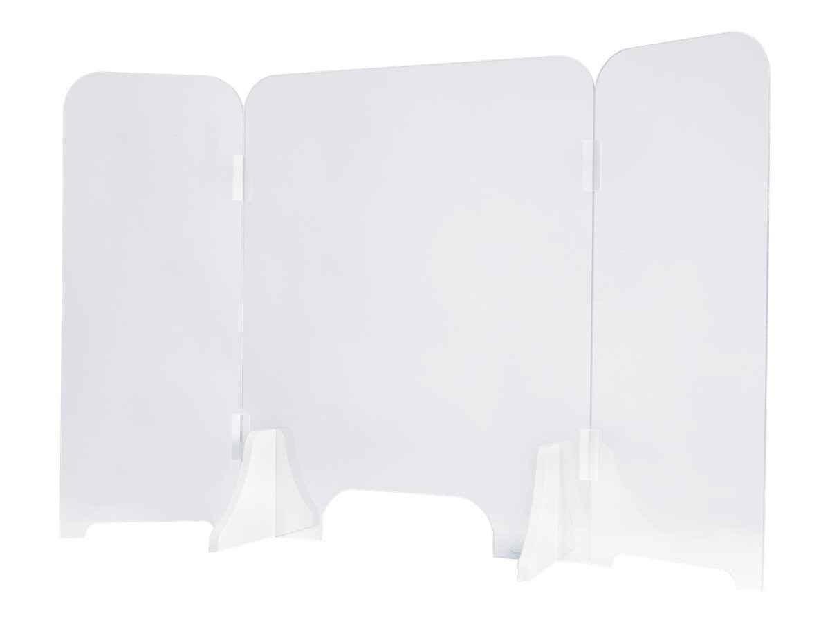 HAT Design Works Flex-Shield - protective countertop screen - clear (pack of 2)