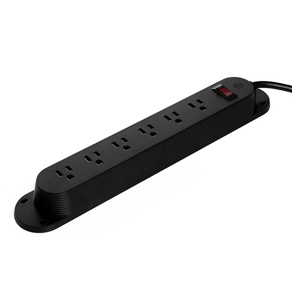 HAT Collective 6' Reya Power Strip - Black