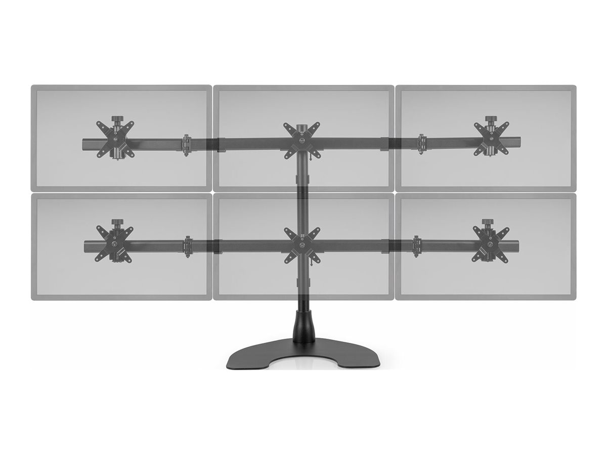 HAT Design Works monitor stand - up to 27" (hex monitors) / 34" (quad monit