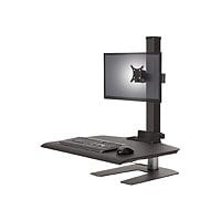 HAT Design Works Winston Workstation Single Freestanding Sit-Stand stand - for LCD display / keyboard / mouse - vista