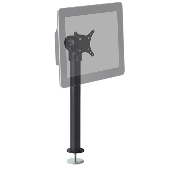 Innovative HAT Design Works Modular Now Bolt Thru Mount Pole Kit with Top Tilter and VESA Adapter - Vista Black