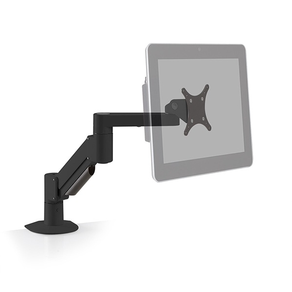 Innovative HAT Short-Reach Monitor Arm with Flexmount - Black