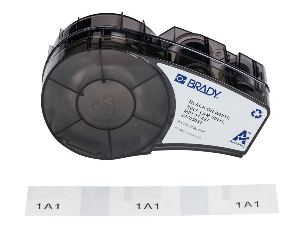 Brady B-427 - self-laminating labels - matte - 150 label(s