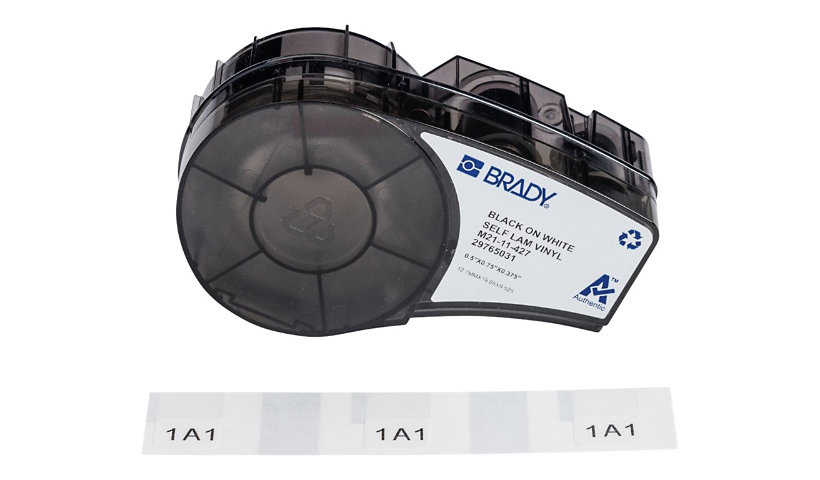 Brady B-427 - self-laminating labels - matte - 150 label(s) - 12.7 x 19.05 mm