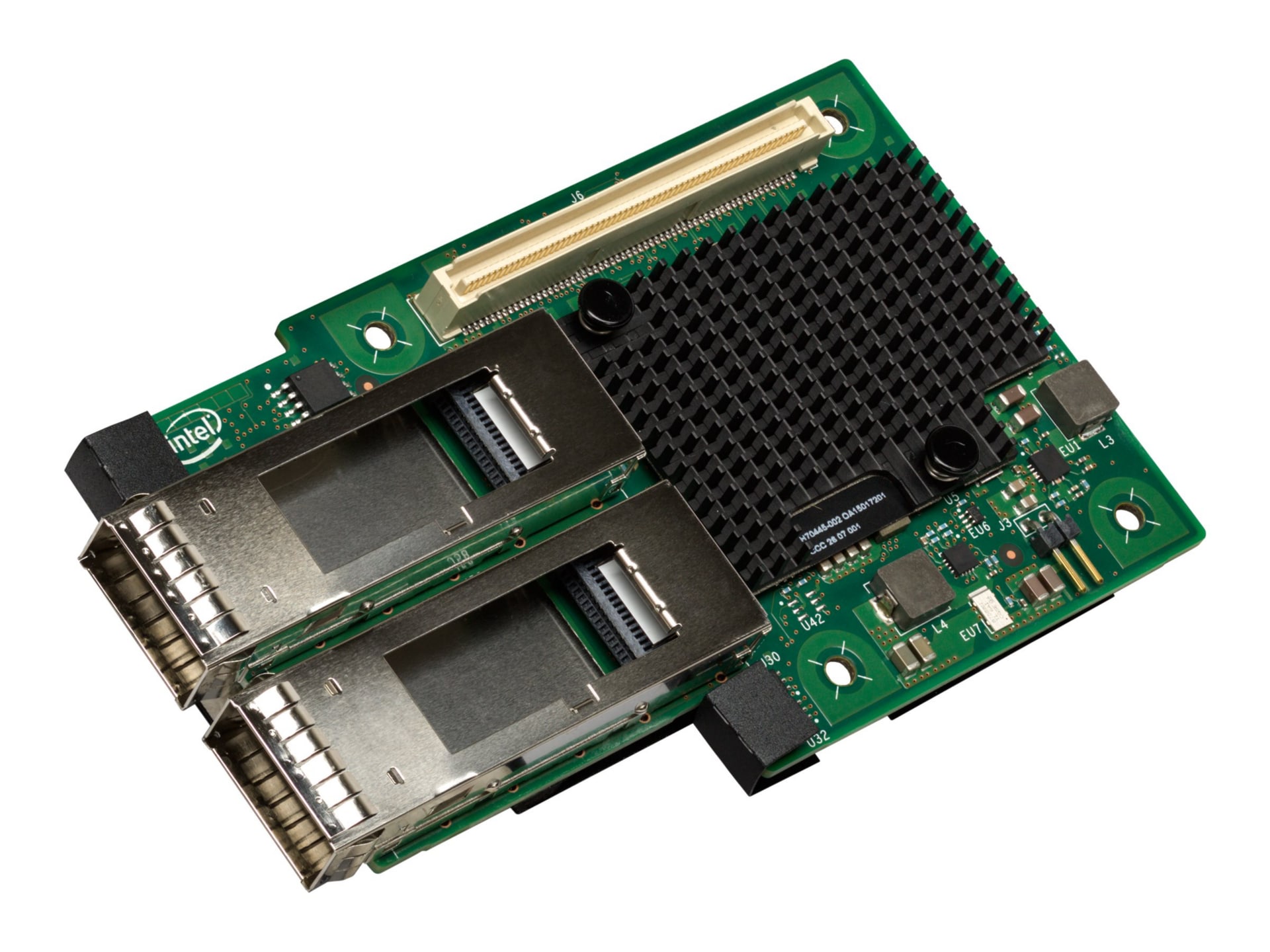 Intel Ethernet Converged Network Adapter XL710-QDA2 for OCP - network adapter - PCIe 3.0 x8 - 40 Gigabit QSFP+ x 2