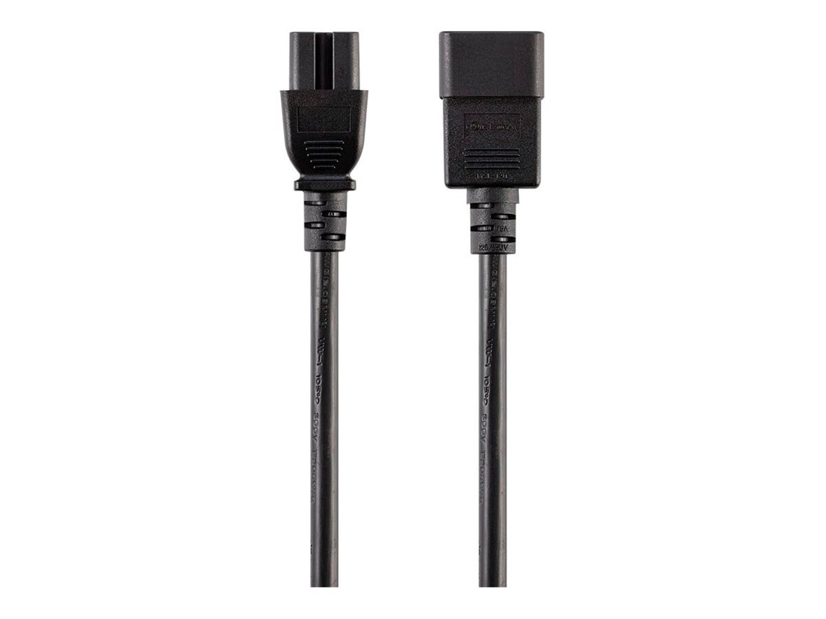 Monoprice - power cable - IEC 60320 C20 to IEC 60320 C15 - 1.83 m