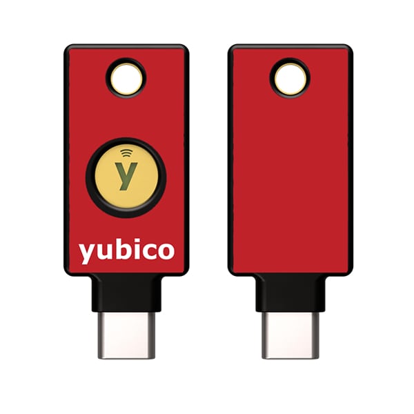 Yubico YubiStyle Cover for YubiKey 5 NFC, 5C NFC Security Key - Red