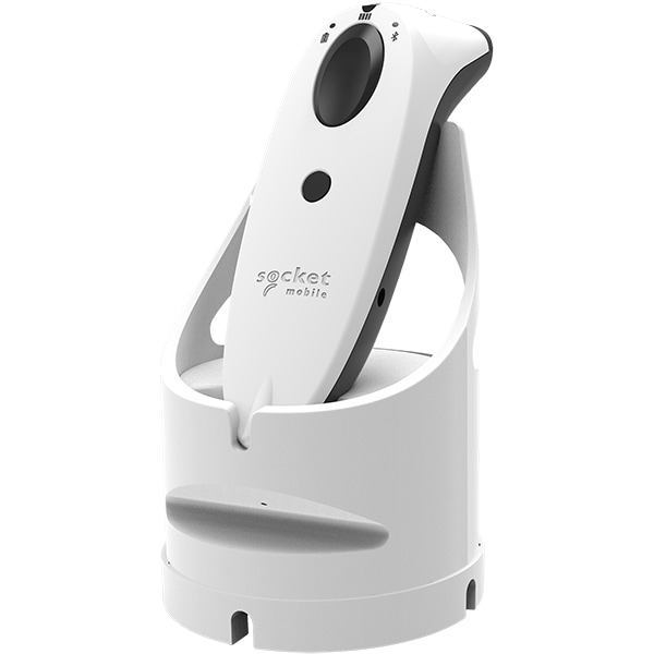 Socket Mobile SocketScan S720 1D/2D Barcode Scanner with Charging Stand for iPod/iPad/iPhone - White