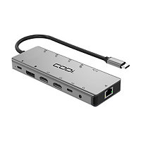 CODi 13-in-1 Multi-Port - station d'accueil - USB-C - 2 x HDMI, DP - 1GbE