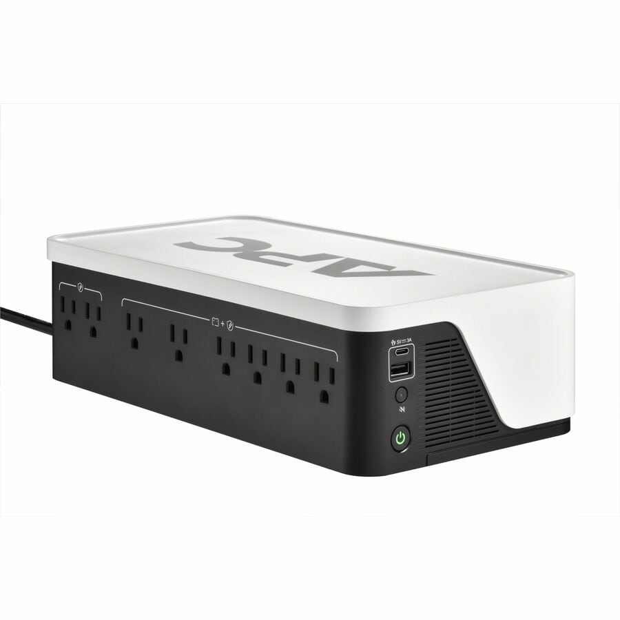 APC Back-UPS, 900VA/540W, Floor/Wall Mount, 120V, 8x NEMA 5-15R outlets, US