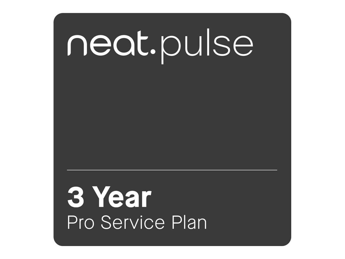 Neat Pulse Pro - extended service agreement - 3 years - shipment