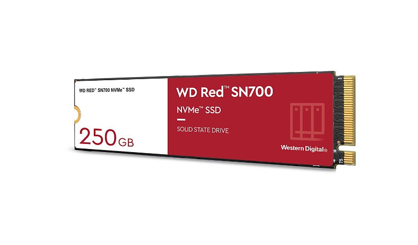 WD Red SN700 WDS250G1R0C - SSD - 250 GB - PCIe 3.0 x4 (NVMe)