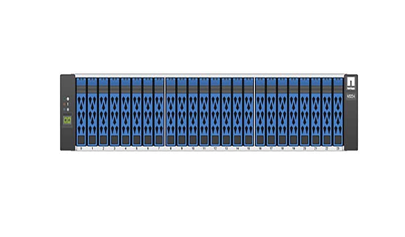 NetApp 2U 24-Bay NVMe Drive Shelf with Active Directory Domain Controller - Empty