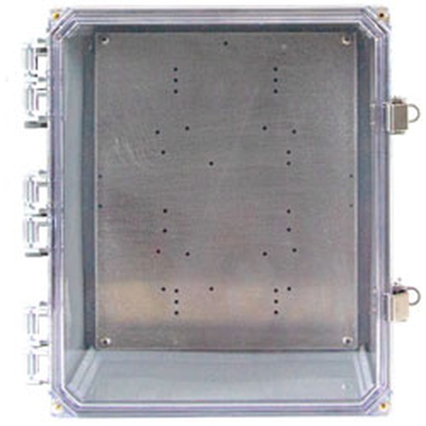 Ventev 12"x10"x6" NEMA Enclosure with LC-Cord Grip Hole