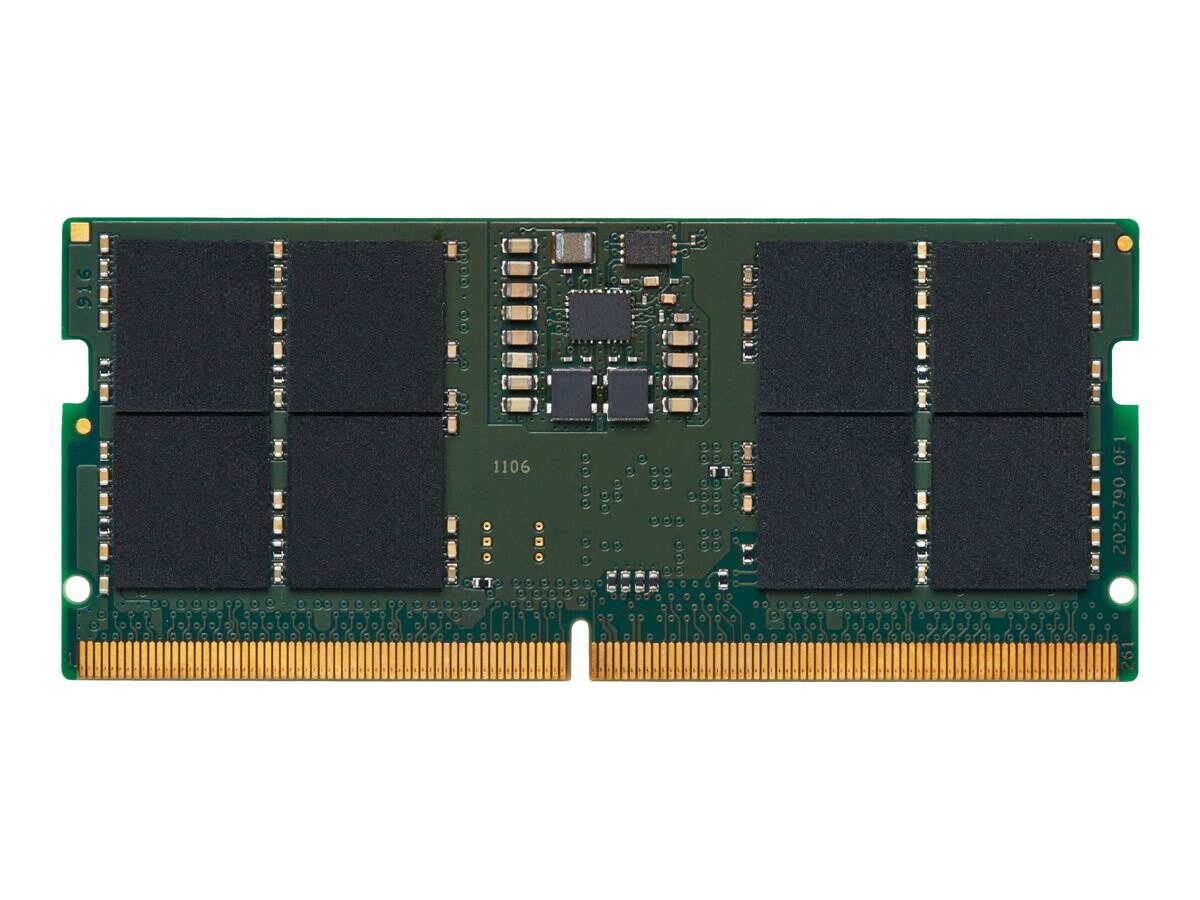Kingston ValueRAM - DDR5 - module - 32 Go - SO DIMM 262 broches - 5600 MHz - mémoire sans tampon