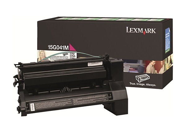 Lexmark Return Program 15G041M Magenta Toner Cartridge
