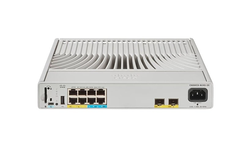 Cisco Catalyst 9200CX - switch - compact - 8 ports - managed - rack-mountab